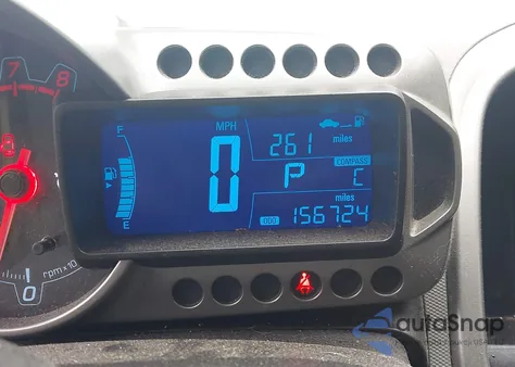 2013 Chevrolet Sonic Lt Auto z USA, uszkodzony, nr VIN 1G1JC6SB3D4249364